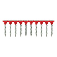 Stål, forzinket, Hi-Lo dobbelt gevind H sorteret