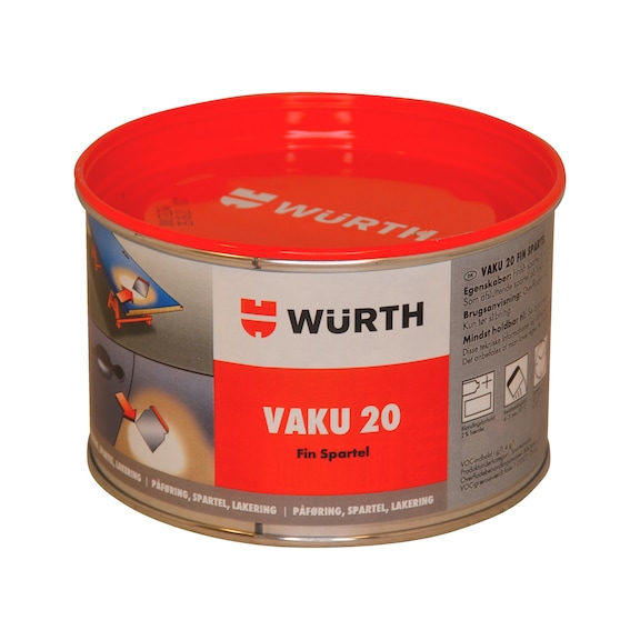 Spartelmasse VAKU 20 - VAKU 20 FIN SPARTEL, 970G DÅSE