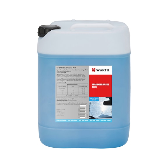 Screenwash Plus forrudesprinkler - FROSTSIKKER SPRINKLERVÆSKE, 5 L.