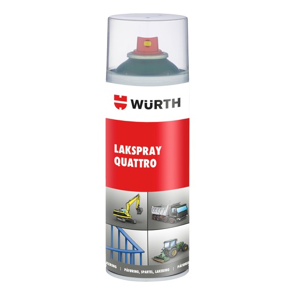Spraymaling Quattro - QUATTRO LAK AGATGRÅ RAL 7038 400ML