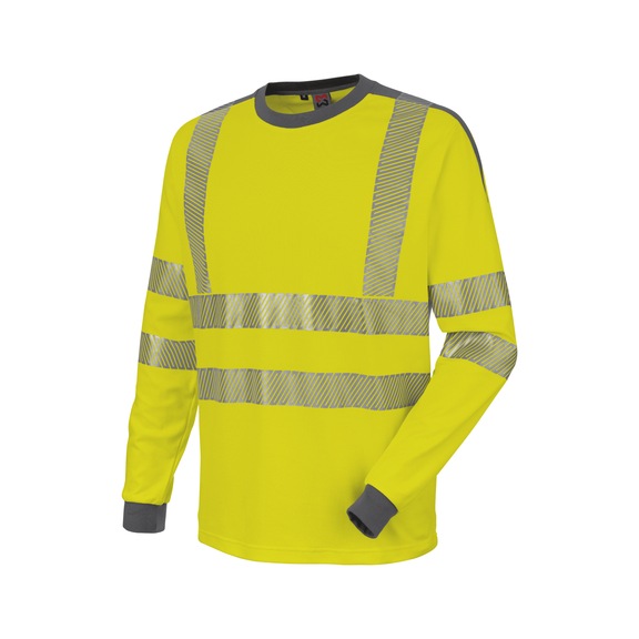 Neon high-vis lang&aelig;rmet t-shirt
