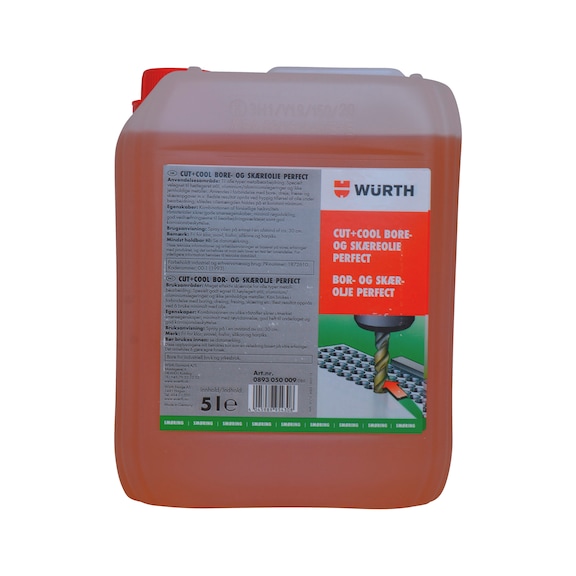 CUT+COOL perfekt bore- og skæreolie - BORE- OG SKÆREOLIE - PERFECT, 5L