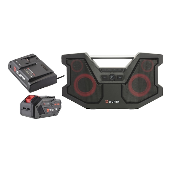 Set BTS 18-40 + 5,0 AH Akku + Ladegerät 3-teilig - SET BTS 18-40 + 5,0 AH AKKU + LADEGERAET