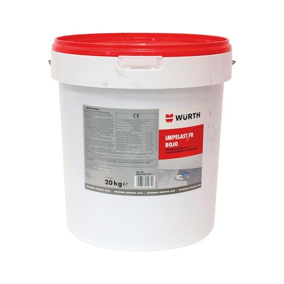 Membrana elástica impermeable reforzada con fibra IMPELAST FR - 1