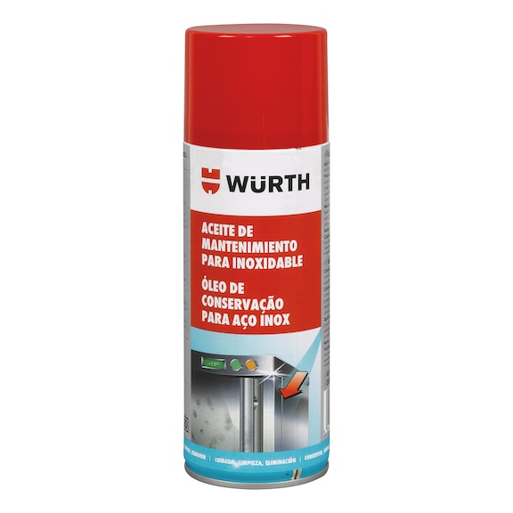 Aceite para el cuidado de acero inoxidable - ACEITE-DE-MANTENIMIENTO-INOX-400ML