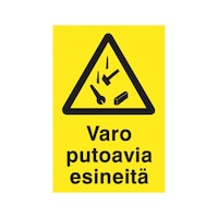 Varoitusmerkki rakennustyömaille