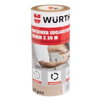 Paperinen suojausteippi, suojapaperi 