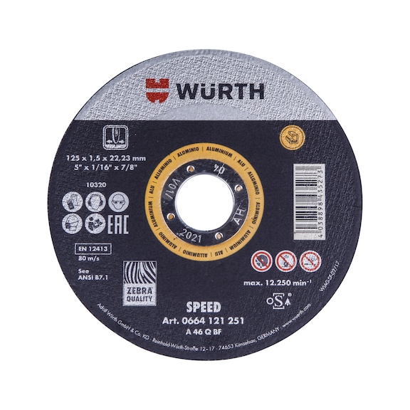 Katkaisulaikka, Speed Alumiinille/värimetalleille - 1