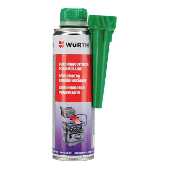 Bensiinimoottorin puhdistusaine, moottorin suorituskykyä parantava aine kaikille bensiinimoottoreille, katalysaattorilla tai ilman - BENSIINIMOOTTORIN PUHDISTUSAINE
