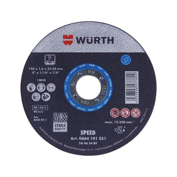 Katkaisulaikka, Speed teräkselle - 1