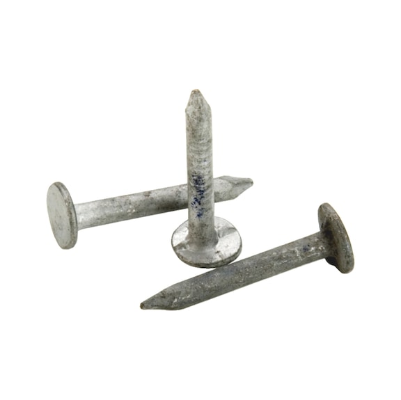 Huopanaula, sileä varsi, erittäin leveä kanta, kuumasinkitty 