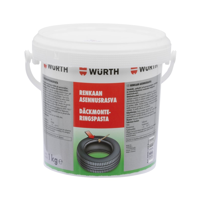 Renkaanasennusvoide, tahna