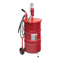 Pompe à graisse à air comprimé Sur roulettes