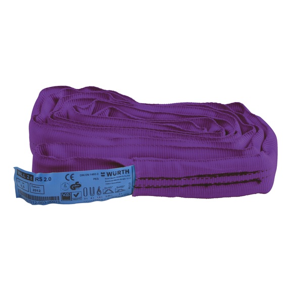 Elingue ronde - ELINGUE-RONDE-SS-FIN-1T-LG/DEV-0,5M