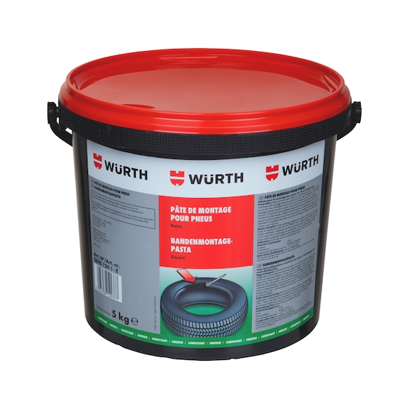 Pâte de montage pour pneus - PÂTE DE MONTAGE PNEUS NOIRE -5KG