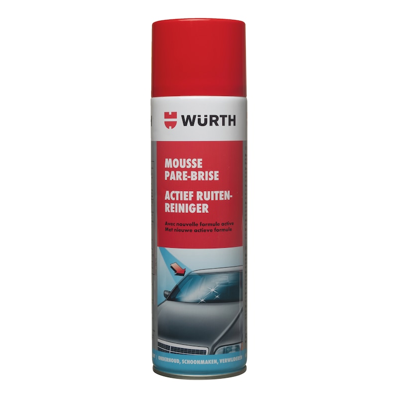 Mousse nettoyante lave-glace pour pare-brise et vitres