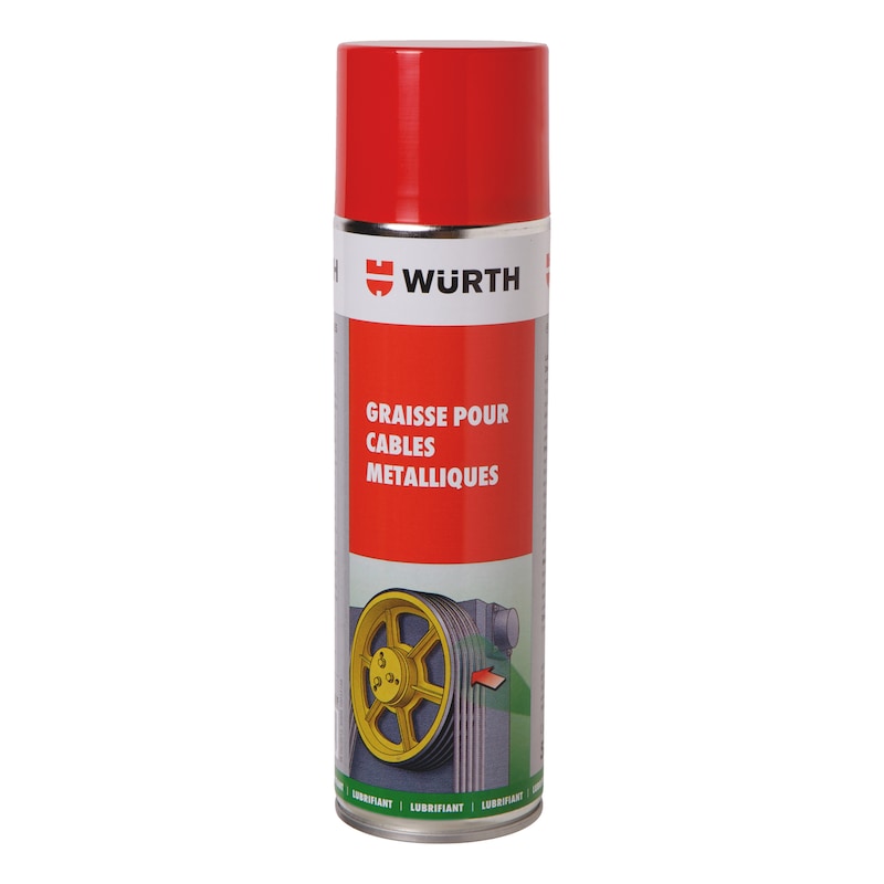 Graisse en spray pour câble métallique - protège et lubrifie