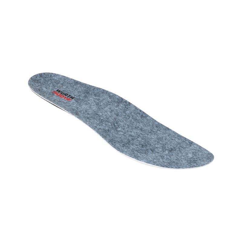 Semelles Hiver légères en laine pour chaussures de sécurité