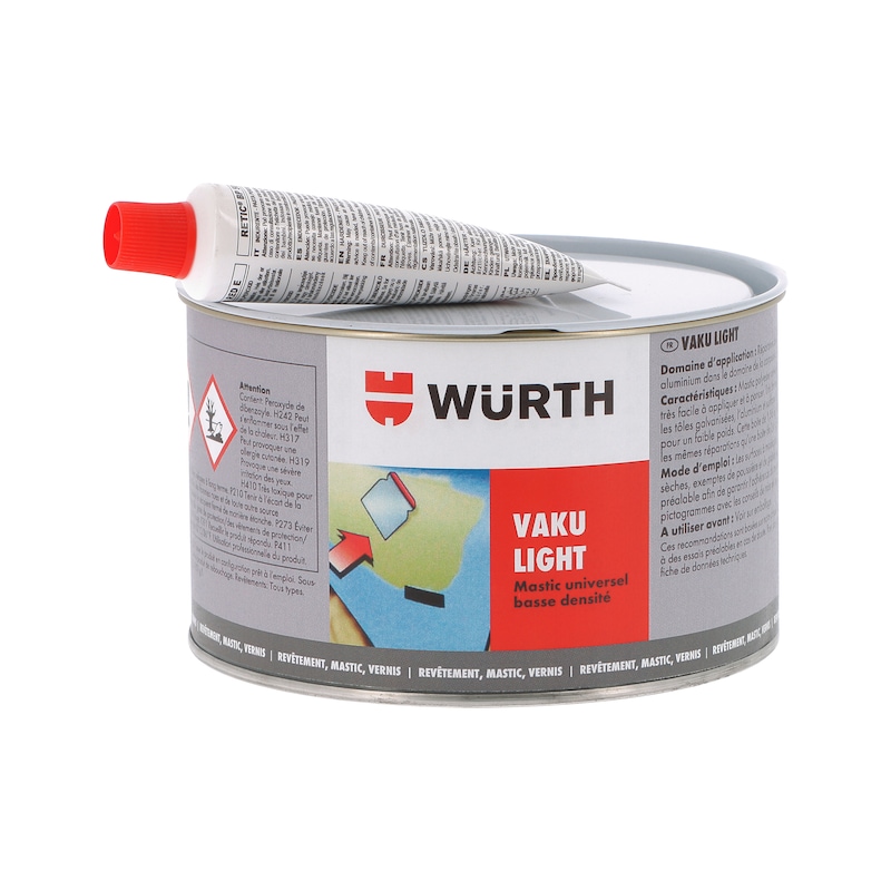 Mastic polyester Carrosserie VAKU Light - séchage rapide