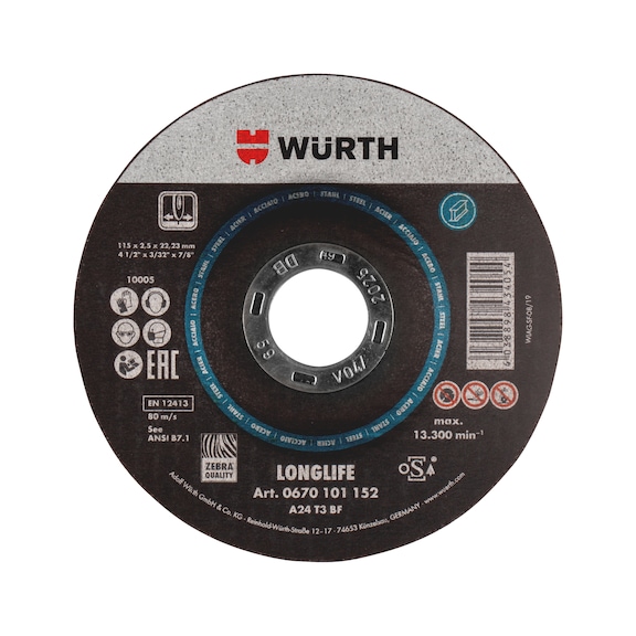 Disco da taglio Longlife Per acciaio - 1