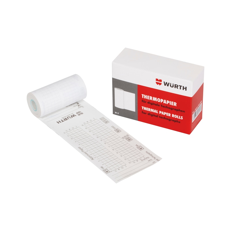 Rotoli Carta Termica Per Tachigrafi Digitali - 15 Pezzi 57mm, Certificati UE - Foto 11