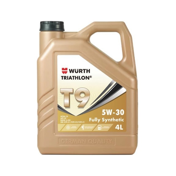 엔진 오일 트라이에슬론 T9 5W-30 C3 - 엔진오일-TRIATHLON-T9-5W30-MB229-SP/C3-4LTR
