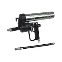 Bomba pneumática para massa consistente