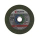 แผ่นตัดสแตนเลส - ใบตัด-เขียวRG-A2-SR-TH1,0-BR16,0-D105มม. - 1