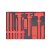 Pim çıkarma ekipm.için çanta iç süngeri