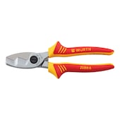 VDE cable cutters with double blade ZEBRA