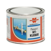 Adhesive, nat. rubber insul. high temp