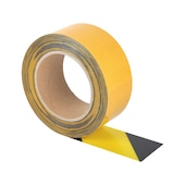 Hazard warning adhesive tape self-adh. heavy-duty