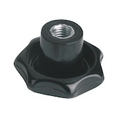 Duroplast, filetage femelle, acier