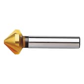Conical countersink HSS, titanium-nitride