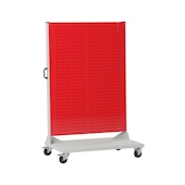 Trolley perforated plate system