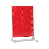 Stand rack perforated plate system