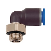 L-elbow push-in fitting plastic PN
