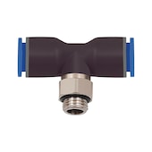 T-shaped push-in fitting plastic PN