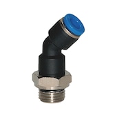 45° push-in fitting plastic Pneumatic
