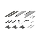 Swivel sliding door fitting accessories