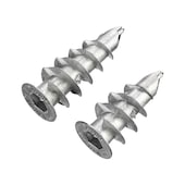Gypsum plasterboard anchor, die-cast zinc