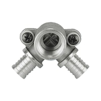 PRINETO terminale a parete con raccordo a V