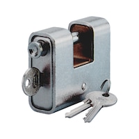 Armoured security padlock