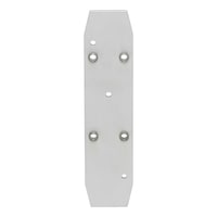 Drilling jig for door handles and security escutcheons with CK punch or cylinder cover