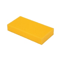 Tile sponge, plastic, coarse