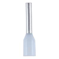Wire end ferrule with plastic sleeve