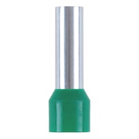 Wire end ferrule with plastic sleeve