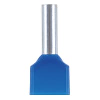 DUO-Aderendhülse mit Kunststoffhülse