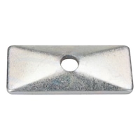 Päällilevy APSP kaksoissarjan kiinnikkeisiin