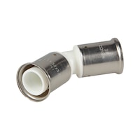 Coude 45 degrés PVDF